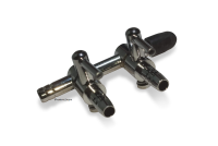 2-Wege-Lufthahn Metall 4/6 mm f&uuml;r Aquarium