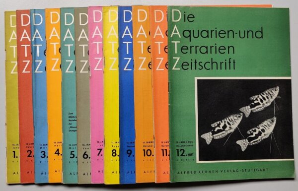 DATZ - 1960 gesamter Jahrgang