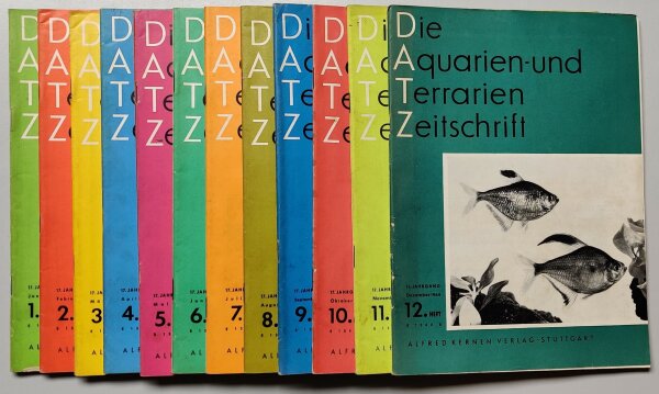 DATZ - 1964 gesamter Jahrgang