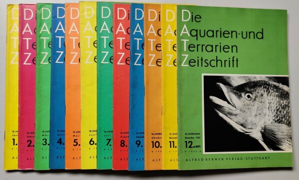 DATZ - 1965 gesamter Jahrgang