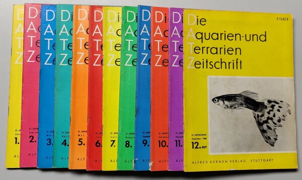 DATZ - 1968 gesamter Jahrgang