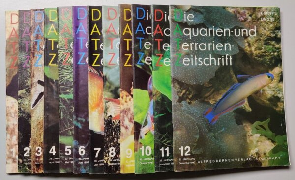 DATZ - 1980 gesamter Jahrgang