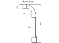 Luftheber Nano &Oslash; 16 mm f&uuml;r HMF-Filterung im Nano-Aquarium