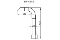 Luftheber Nano &Oslash; 16 mm f&uuml;r HMF-Filterung im Nano-Aquarium