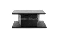 Schieferh&ouml;hle Welsh&ouml;hle 19,5 x 8,5 x 4 cm konisch f&uuml;r Aquarium