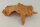 Schneckeniglu Meeresschnecke H&auml;lfte Unterschlupf Terracotta Nr. D34