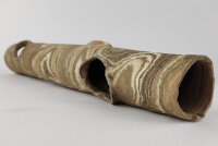 Tonr&ouml;hre 36 cm lang mit drei Fenstern Camouflage als...