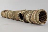 Tonr&ouml;hre 36 cm lang mit drei Fenstern Camouflage als Versteck oder Pflanzstamm