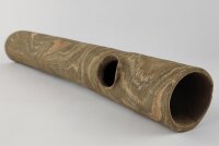 Tonr&ouml;hre mit Fenster 42 cm lang Camouflage als Versteck oder Pflanzstamm