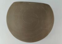 AquaKeramik Igluh&ouml;hle aus Ton &Oslash; 24 cm Toreingang Dunkelbraun