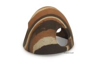 Froschhaus 9 cm &Oslash; 3 Eing&auml;nge