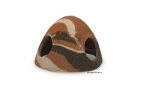 Froschhaus 9 cm &Oslash; 3 Eing&auml;nge