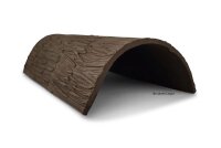 Rindenunterschlupf aus Ton 8 x 12 x 23-25 cm Axolotl-Tunnel