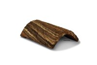 Aquarium Versteck Rinde 4x5 cm Welsversteck