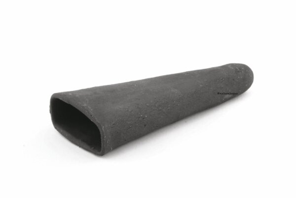 Welsh&ouml;hle aus Ton konisch flach f&uuml;r Spaltenbr&uuml;ter 5x2-2,5x15 cm
